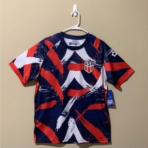USA Football/Soccer Team Men’s Jersey by Xcelsiusactive-Size L NWT
